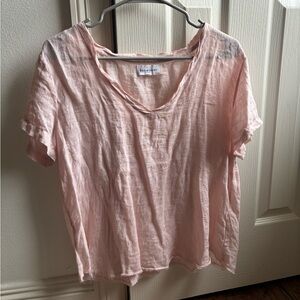 Bella Dahl pink top size medium